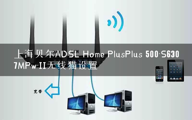 上海贝尔ADSL Home PlusPlus 500-S6307MPw-II无线猫设置